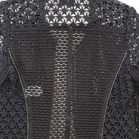 Iro Black Lewison Cutout Star Jacket - Picture 9 of 16
